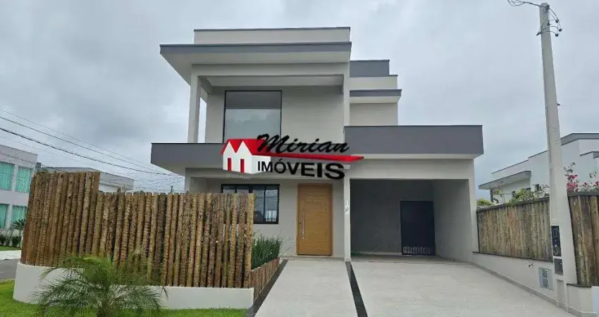 Sobrado a venda em peruibe com 4 suites, piscina em condominio fechado em peruibe residencial bougainvillee iv