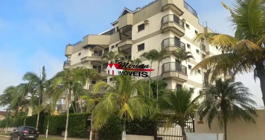 Lindo apartamento 'mobiliado' 03 dts com sacada, ampla sala, 03 vagas - 170mts da praia