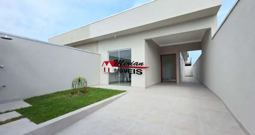 Oportunidade!!! casa nova, 2 dormitórios (1 suíte), sala de estar, cozinha americana, 2 wc, quintal, 2 vagas