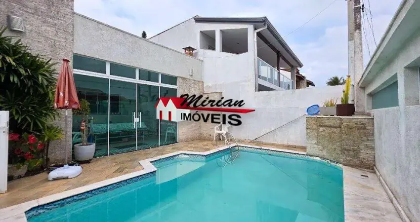 Casa de 3 quartos à venda em peruíbe-sp, parque balneário oasis! 140,00 m², 4 banheiros e 2 vagas de garagem piscina