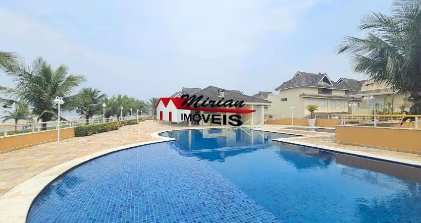 Casa de condomínio à venda em peruíbe-sp: 4 quartos, 2 suítes, 157m² - cidade nova peruíbe frente para o mar