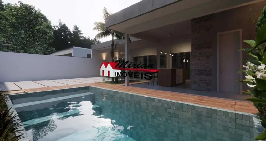 Casa nova com piscina localização privilegiada a 200 metros da praia em bairro nobre