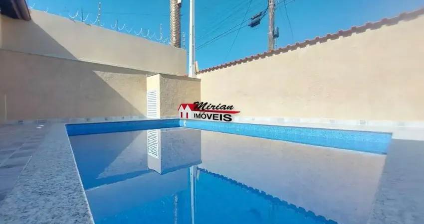 Casa para locação em peruíbe-sp: residência no bairro oásis com 3 quartos, suíte e 2 vagas de garagem!