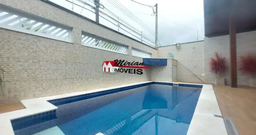 Lindo imóvel em bairro nobre com piscina e cascata na praia de peruibe