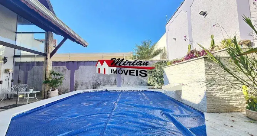 Sobrado a venda em peruibe, com piscina em bairro nobre oasis