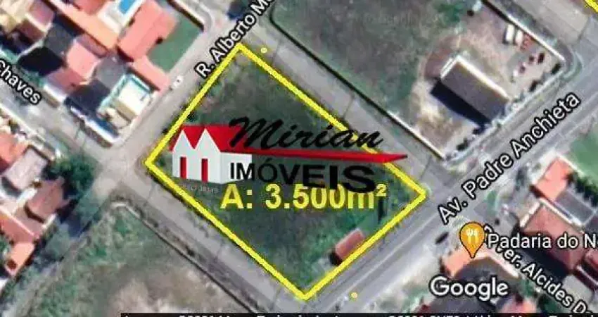 Área comercial para venda em bairro nobre em peruibe- parque balneário oasis com 3.454m2