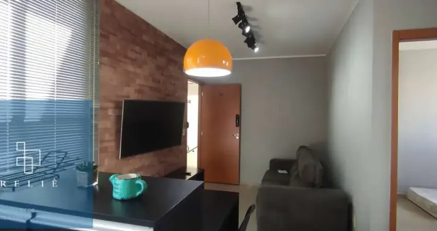 Apartamento mobiliado com 43m² para locação - Parque Salém, Sorocaba/SP
