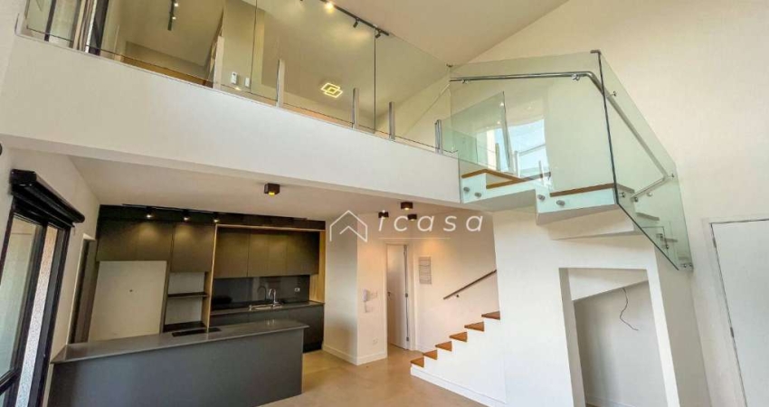Apartamento Duplex com 1 dormitório à venda, 94 m² por R$ 958.000,00 - Jardim Aquarius - São José dos Campos/SP