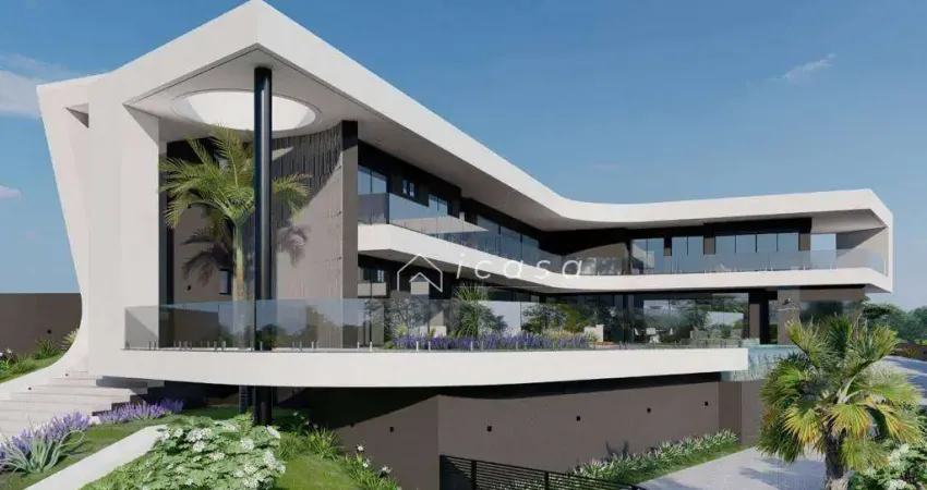 Sobrado com 5 dormitórios à venda, 1007 m² por R$ 13.000.000,00 - Reserva do Paratehy Norte - São José dos Campos/SP