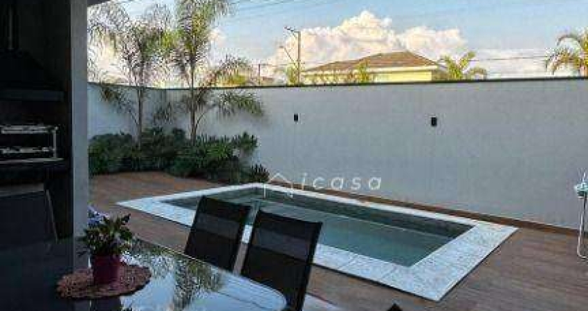 Casa com 3 dormitórios, 170 m² - venda por R$ 1.265.000,00 ou aluguel por R$ 7.261,67/mês - Condomínio Terras do Vale - Caçapava/SP