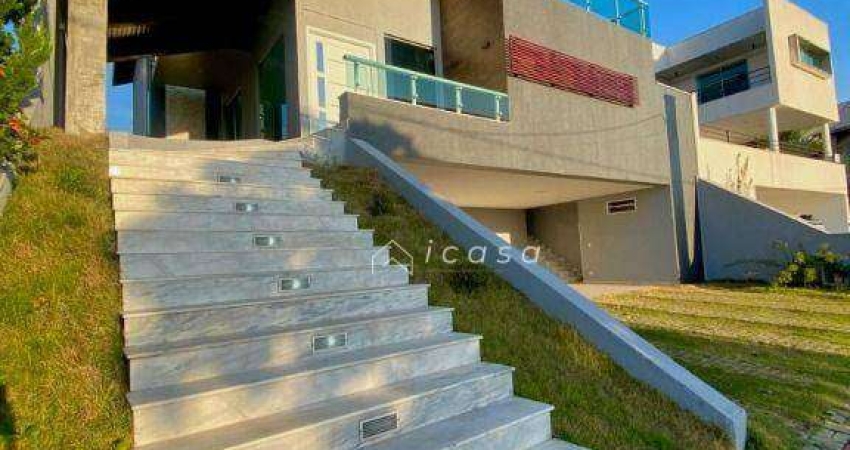 Sobrado com 3 dormitórios à venda, 450 m² por R$ 3.000.000,00 - Condomínio Residencial Jaguary - São José dos Campos/SP