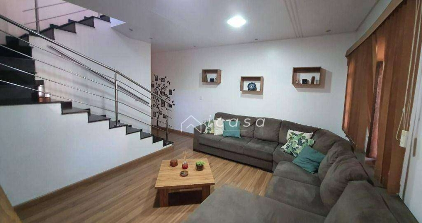 Sobrado com 3 dormitórios à venda, 143 m² por R$ 480.000,00 - Borda da Mata - Caçapava/SP