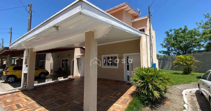 Sobrado com 3 dormitórios, 180 m² - venda por R$ 585.100,00 ou aluguel por R$ 3.466,49/mês - Vila Paraíso - Caçapava/SP