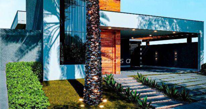 Sobrado com 3 dormitórios à venda, 26219 m² por R$ 1.250.000,00 - Condomínio Cataguá Way Sul - Taubaté/SP