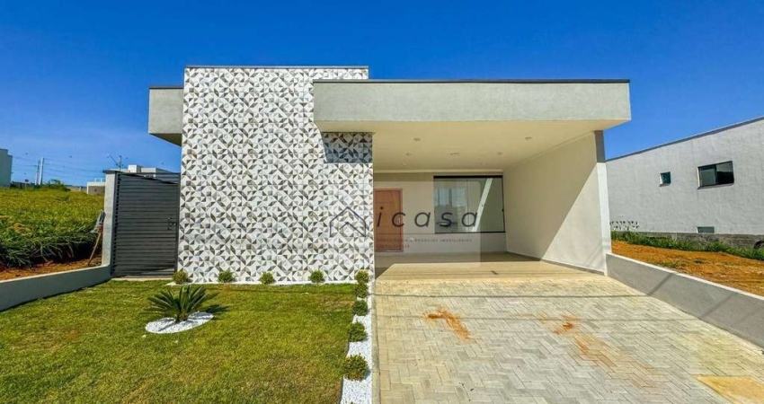 Casa com 3 dormitórios à venda, 144 m² por R$ 720.000,00 - Condomínio Vale dos Cristais - Taubaté/SP