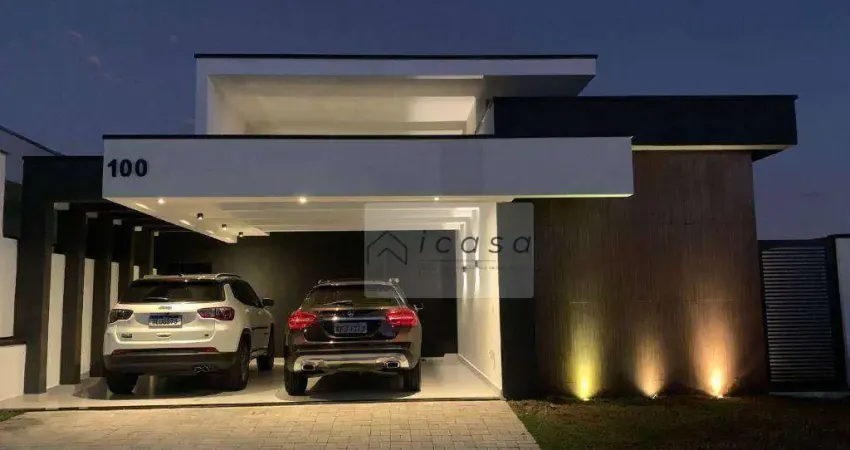 Casa com 3 dormitórios à venda, 145 m² por R$ 980.000,00 - Condominio Cataguá Way - Taubaté/SP