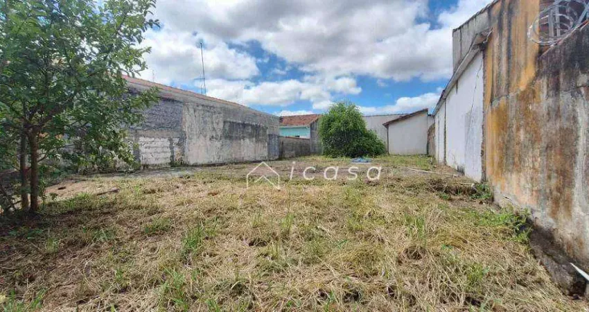Terreno à venda, 290 m² por R$ 295.000,00 - Vila Santos - Caçapava/SP