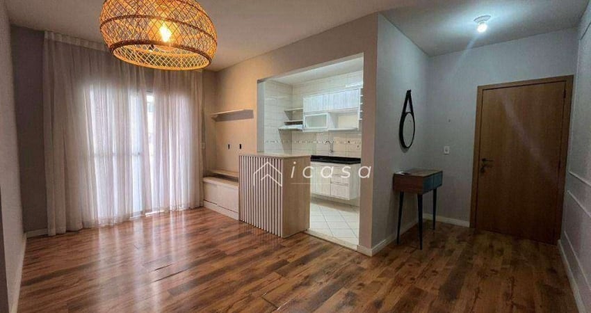 Apartamento com 3 dormitórios para alugar, 77 m² por R$ 2.697,00/mês - Grand Valle Jequitibá - Caçapava/SP