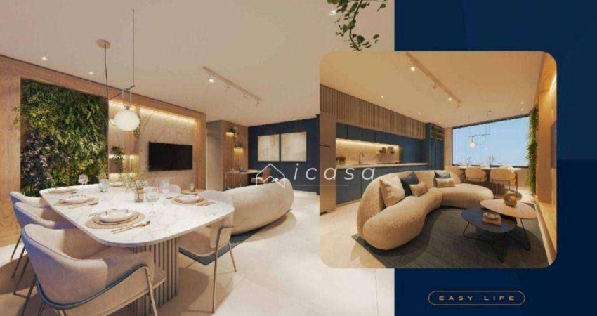 Apartamento com 3 dormitórios à venda, 65 m² - Jardim Apolo II - São José dos Campos/SP
