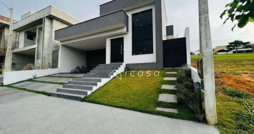 Casa com 4 dormitórios, 148 m² - venda por R$ 1.300.000,00 ou aluguel por R$ 5.070,00/mês - Condomínio Terras do Vale - Caçapava/SP