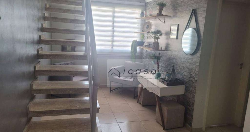 Cobertura com 3 dormitórios à venda, 108 m² por R$ 692.000,00 - Parque Industrial - São José dos Campos/SP