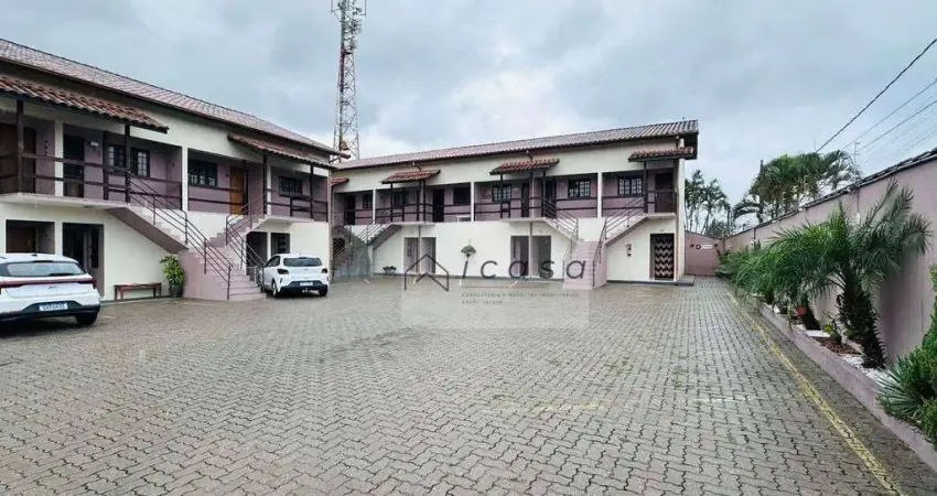 Studio com 1 dormitório à venda, 50 m² por r$ 230.000,00 - massaguaçu - caraguatatuba/sp