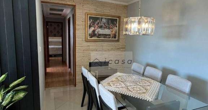 Apartamento com 3 dormitórios à venda, 94 m² por R$ 692.000,00 - Santana - São José dos Campos/SP
