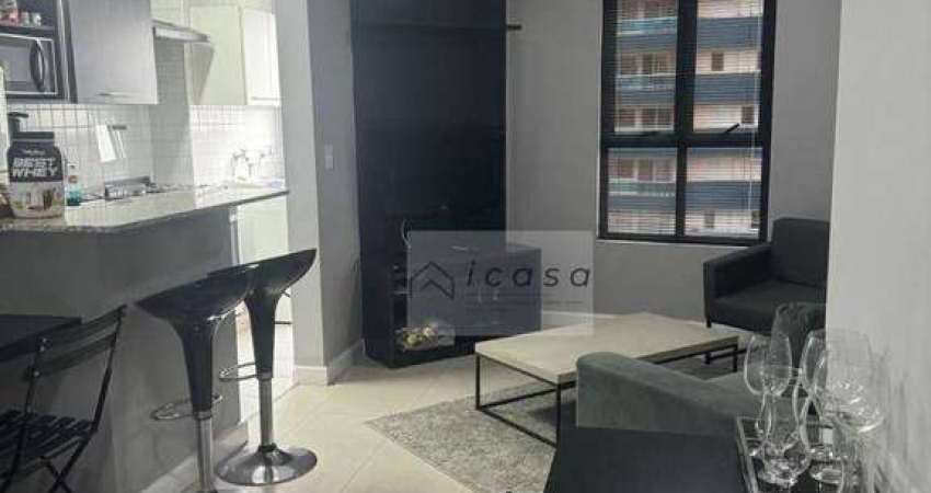 Apartamento com 1 dormitório à venda, 52 m² por R$ 580.000,00 - Parque Residencial Aquarius - São José dos Campos/SP