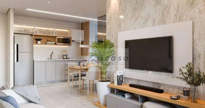 Apartamento com 2 dormitórios à venda, 65 m² por R$ 416.000,00 - Perequê-Açu - Ubatuba/SP