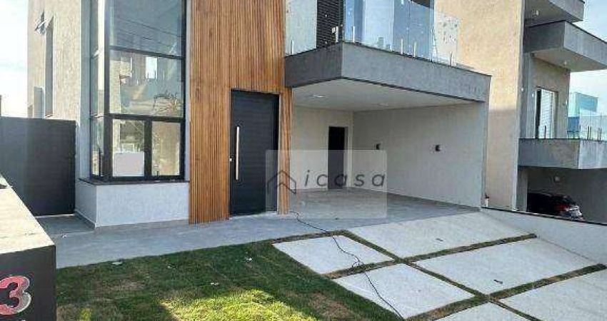 Sobrado com 3 dormitórios à venda, 179 m² por R$ 1.100.000,00 - Condominio Residencial Malibu - Caçapava/SP