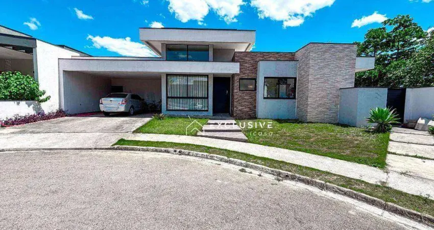 Casa com 4 dormitórios à venda, 214 m² por r$ 1.200.000,00 - condomínio terras do vale - caçapava/sp
