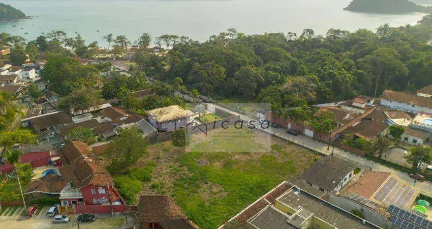 Terreno à venda, 2923 m² por R$ 3.724.000,00 - Lázaro (Praia Domingos Dias) - Ubatuba/SP