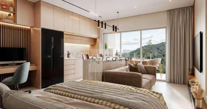 Studio com 1 dormitório à venda, 39 m² por R$ 328.000,00 - Toninhas - Ubatuba/SP