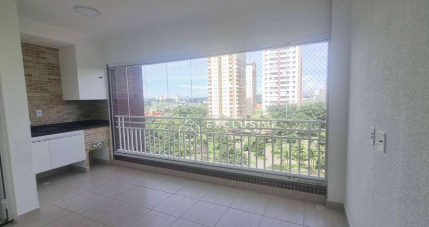 Apartamento com 2 dormitórios para alugar, 74 m² por R$ 5.440,00/mês - Jardim Aquarius - São José dos Campos/SP