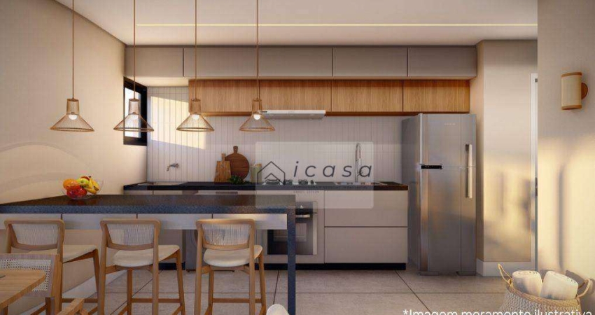 Apartamento com 2 dormitórios à venda, 69 m² por R$ 617.000,00 - Itaguá - Ubatuba/SP