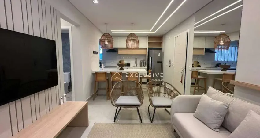 Apartamento com 2 dormitórios à venda, 65 m² por R$ 2.500.000,00 - Tabatinga - Caraguatatuba/SP