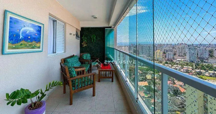 Apartamento com 3 dormitórios à venda, 129 m² por R$ 1.550.000,00 - Jardim Aquarius - São José dos Campos/SP