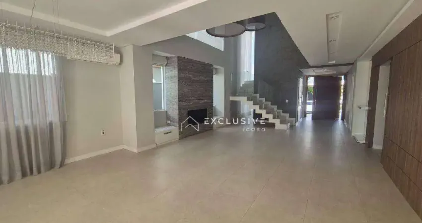 Sobrado com 4 dormitórios para alugar, 440 m² por r$ 26.496,67/mês - jardim do golfe - são josé dos campos/sp