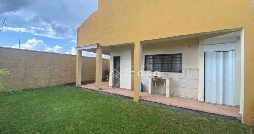 Casa com 1 dormitório para alugar, 197 m² por R$ 1.505,45/mês - Village das Flores - Caçapava/SP