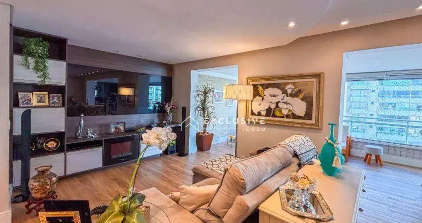 Apartamento com 3 dormitórios à venda, 182 m² por R$ 2.120.000,00 - Condomínio Grand Club Vila Ema - São José dos Campos/SP