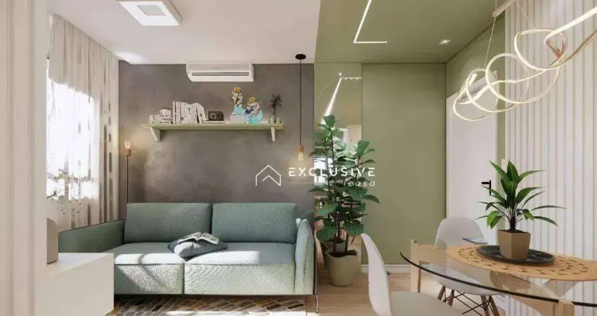 Apartamento com 2 dormitórios à venda, 51 m² por R$ 312.000 - Jardim das Gaivotas - Caraguatatuba/SP