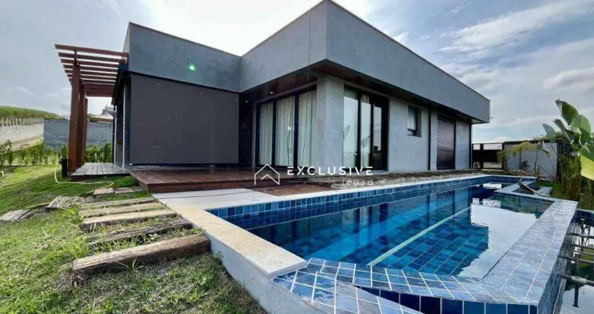 Casa com 2 dormitórios à venda, 200 m² por R$ 2.720.000,00 - Condomínio Residencial Ecopark Bourbon - Caçapava/SP
