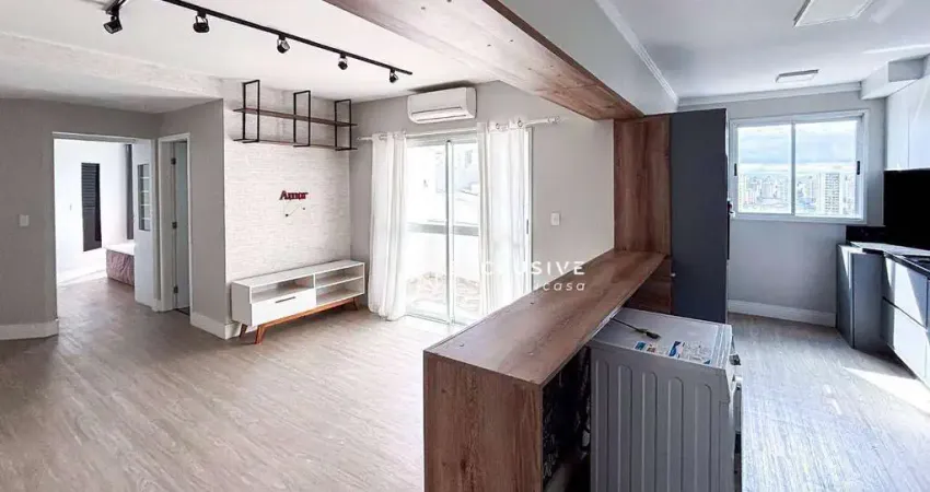 Apartamento com 1 dormitório à venda, 60 m² por R$ 550.000,00 - Parque Residencial Aquarius - São José dos Campos/SP