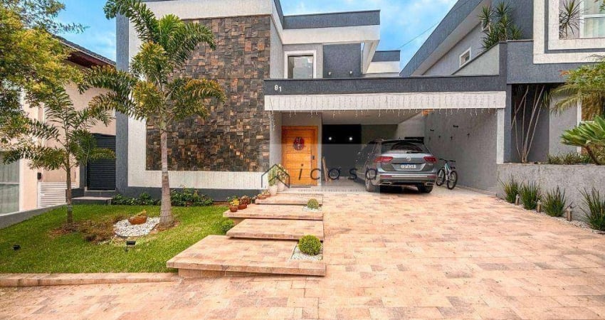 Casa com 3 dormitórios, 165 m² - venda por R$ 1.250.000,00 ou aluguel por R$ 5.989,17/mês - Condomínio Terras do Vale - Caçapava/SP