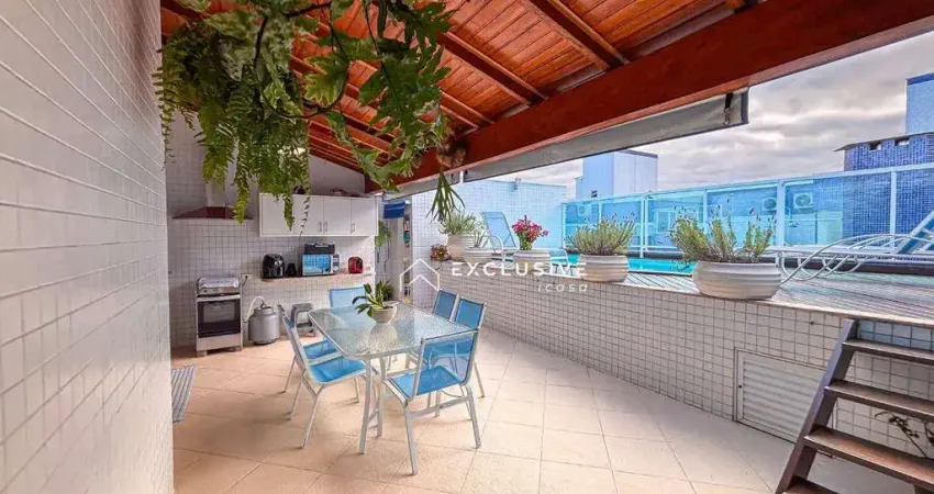 Cobertura com 4 dormitórios à venda, 224 m² por R$ 1.900.000,00 - Itaguá - Ubatuba/SP