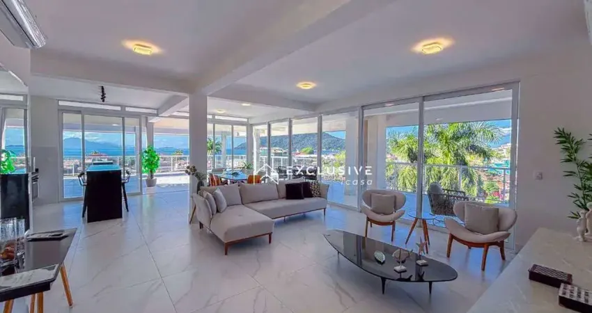 Cobertura com 3 dormitórios, 500 m² - venda por R$ 4.950.000,00 ou aluguel por R$ 14.675,00/mês - Barra da Lagoa - Ubatuba/SP
