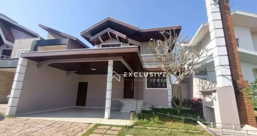 Sobrado com 3 dormitórios à venda, 240 m² por r$ 2.300.000,00 - condominio altos da serra iii - são josé dos campos/sp