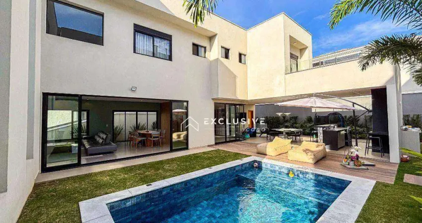 Sobrado com 4 dormitórios à venda, 360 m² por r$ 4.500.000,00 - condomínio residencial alphaville ii - são josé dos campos/sp