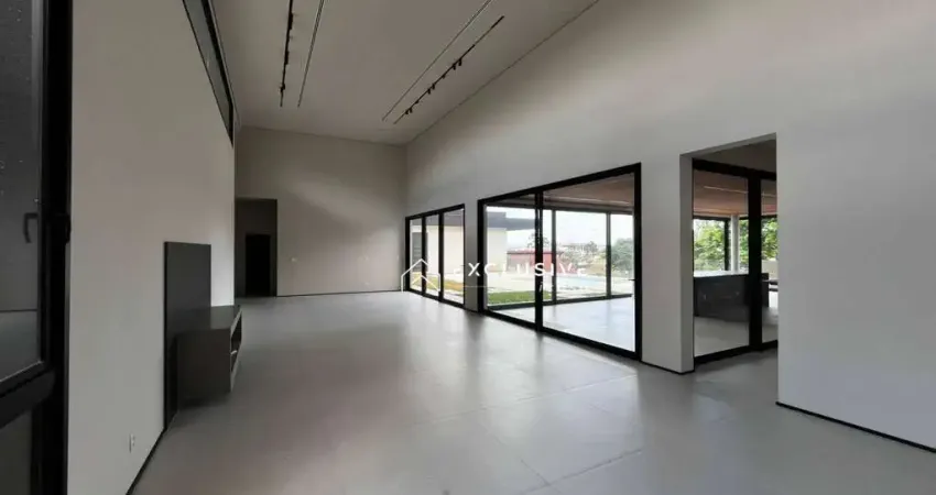 Casa com 4 dormitórios, 580 m² - venda por r$ 11.900.000,00 ou aluguel por r$ 76.970,00/mês - condomínio reserva do paratehy - são josé dos campos/sp