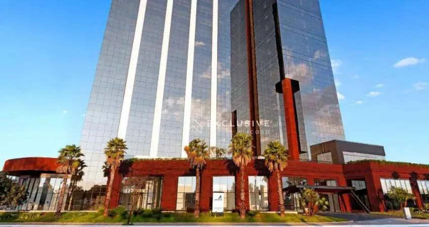 Sala para alugar, 38 m² por r$ 5.090,00/mês - jardim aquarius - são josé dos campos/sp